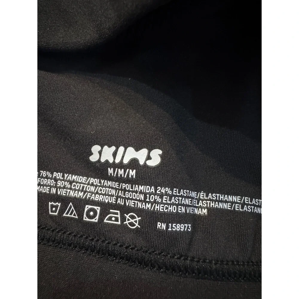 SKIMS Fits Everybody Maternity Nursing Scoop Bralette 2-Pack Sand Onyx NWT